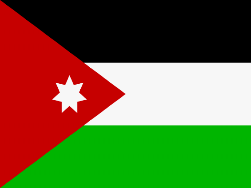 иордания флаг